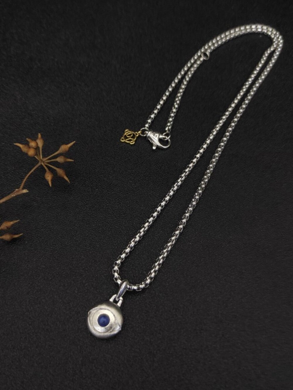 David Yurman Evil Eye Necklace - Picture 7 of 8